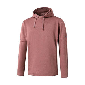 Pull à capuche unisexe brodé en polaire de haute qualité avec logo personnalisé et cordon de serrage Sweat à capuche ample avec poche kangourou - Product Image 3