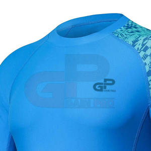 Custom Blank High Quality <b>Mma</b> <b>Rash</b> <b>Guard</b> Long Sleeve Hot Sale Protection Clothes <b>Rash</b> <b>Guard</b> - Product Image 4