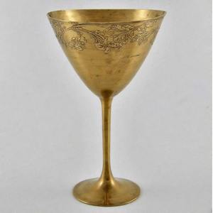 Cáliz sagrado de Vinum ligero, copa de vino de comunión de latón antiguo, Copa Vintage hecha a mano para iglesia y ceremonias espirituales - Product Image 4