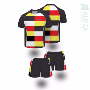 Maillot de football rétro 2024 pour adultes, haute qualité, 100% polyester, vente en gros d'usine, impression numérique, ensemble complet, uniformes personnalisés - Product Image 5