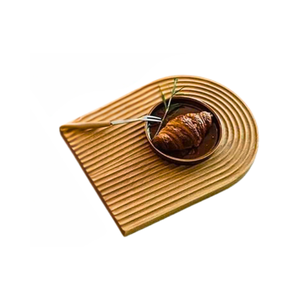 Bandeja de servicio de arcoíris de madera hecha a mano, colores vibrantes y encanto natural para tu espacio - Product Image 6