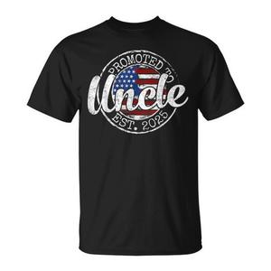 2025 Est. Camiseta para Tío Primerizo, Regalo Personalizable para Tíos Recién Nombrados - Product Image 1