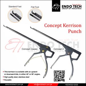 Concepto Kerrison punzón manual ortopédico espinal Rongeur para material quirúrgico de acero óseo - Product Image 2