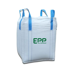 Sac Jumbo FIBC tubulaire circulaire blanc de qualité supérieure 90x90x120cm sac en vrac tissé en PP étanche pour l'alimentation industrielle en farine de poudre - Product Image 6