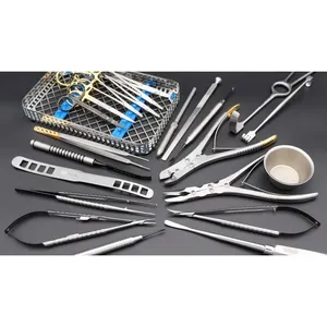 Curette médicale pour chalazion auriculaire # Instrument chirurgical manuel en acier inoxydable de 0,1 mm - Product Image 1