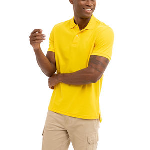 Nueva moda de verano logotipo bordado personalizado ropa de hombre Polo de manga corta para hombre Camiseta en blanco Vintage hombres Golf Polos - Product Image 1