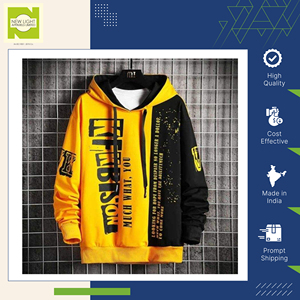 OEM Supply Best in Fourniture India-Origin Winter Season Wear Unisex Pullover Hoodies Woven 370 GSM Fabric at Excellent Price - Product Image 3