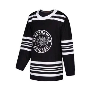 Maillot de hockey sur glace unisexe léger de la meilleure qualité vêtements de sport en polyester pour l'entraînement en plein air impression personnalisée de nom d'équipe OEM - Product Image 5