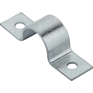 VORMANN Blue Zinc-Plated Steel Pipe Clamp 49mm (1 3/4") for Pipes Pack of 10-<b>Hooks</b> & <b>Rails</b> - Product Image 1