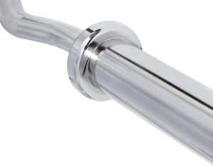 Bilanciere Super EZ Olymp Curl in Acciaio di Alta Qualità 1,2M per Sollevamento Pesi e Fitness - Product Image 3