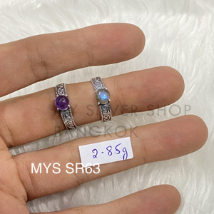 Gemstone <b>Ring</b> Artisan <b>Crafted</b> In Sterling Silver And Silver 925 Jewelry - Product Image 1