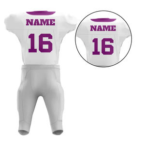 Ropa deportiva Color personalizado Transpirable Uniforme de fútbol hecho a medida Camisetas de fútbol americano Camiseta de fútbol americano para hombres - Product Image 4