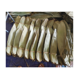 Feuilles de bamnoo séchées à la feuille de bambou naturel vert séché au soleil de qualité supérieure pour emballer un gâteau traditionnel - Product Image 3