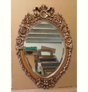 Good Selling <b>Mirror</b> Frame Wall Gangings Decorative Art Adornment Fireplace square Gold Wall <b>Mirrors</b> Decor - Product Image 6