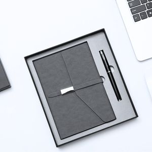 Set de Cuaderno de Cuero A5 Personalizado 2026 con Bolígrafo, Bloqueo RFID y Hecho a Mano - Regalo Corporativo para el Día del Padre y Año Nuevo - Product Image 5