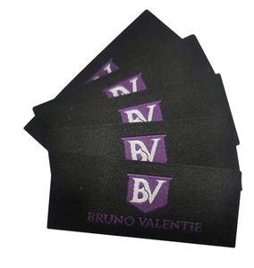 Custom Eco-Friendly Stitch Woven Garment Labels Laser Cut Edge 100% Polyester Fabric Main Labels Neck Other Applications Roll - Product Image 2