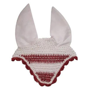 Équipement équestre de haute qualité cheval oreille filet cheveux bonnet au prix de gros dernière conception nouveauté 2024 oreille mouche voile - Product Image 4