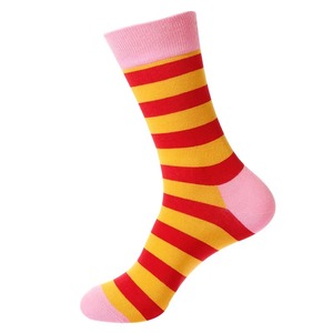 100% Cotton Men's <b>Socks</b> High Quality Custom Printed Logo Breathable <b>Soft</b> Warm Trendy Mid-Length Anti-Bacterial for Autumn - Product Image 3