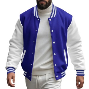 Nouveau Premium 100% laine hommes varsité veste fabricant conception personnalisée Letterman veste respirant en gros veste d'hiver - Product Image 4