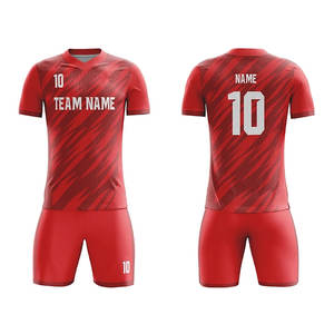 Equipo de fabricación de conjuntos de camisetas de fútbol de alta calidad personalizado sublimación uniforme de fútbol para la práctica - Product Image 1
