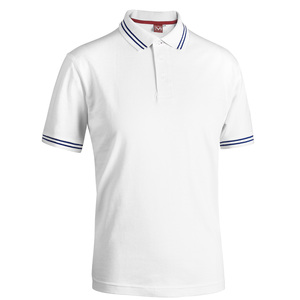 Polo Smith, Blanco/Azul Marino - Product Image 1