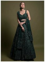 Lehenga Choli en soie de viscose ethnique indienne de haute qualité, prêt à porter, collection 2024