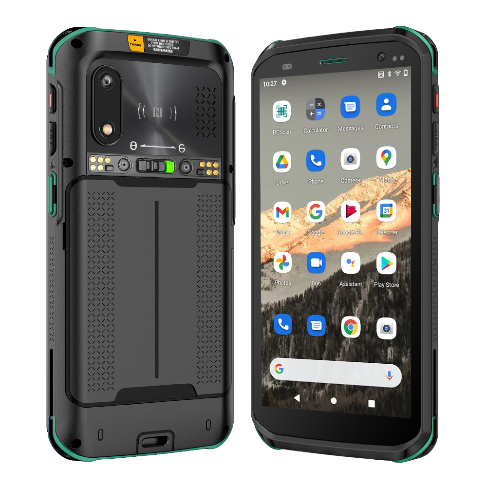 Промышленный Прочный портативный компьютер Android 11, 6 дюймов, КПК IP68 2D Zebra, сканер штрих-кода Google Playstore, коллектор данных для инвентаризации