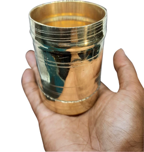 Récipients de stockage de riz en laiton faits à la main Tasses à mesurer en laiton de qualité de luxe meilleure vente vente - Product Image 1