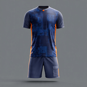 Uniforme Deportivo de Fútbol 1005 de Secado Rápido, Conjunto de Camiseta y Pantalones Cortos para Entrenador de Fútbol, Uniformes de Fútbol Personalizados por Sublimación - Product Image 5