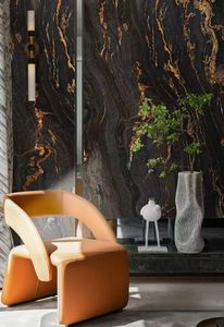 بلاط أرضيات وألواح جدران وأسطح عمل ووحدات حمام فاخرة من حجر الدولوميت الطبيعي المصقول المقاوم للماء، مصممة خصيصًا للفلل والفنادق الفاخرة والمساحات الداخلية - Product Image 4