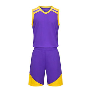 Uniforme de basket-ball respirant meilleur prix uniforme de basket-ball bon matériel uniforme de basket-ball de conception professionnelle abordable - Product Image 1
