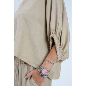 Made in Italy Primavera Verano Pantalón regular de viscosa para mujer Diferentes colores disponibles - Product Image 4