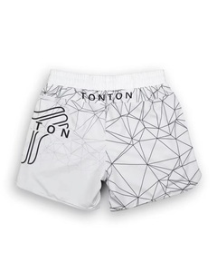 Grappling <b>Shorts</b> <b>Elastic</b> <b>Waist</b> Custom Heat-Transfer Printing Customized Fabric 240g No-Gi Hot Selling Tie Lace Solid 100% Cotton - Product Image 4
