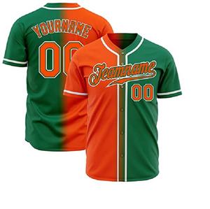 Jersey de béisbol transpirable de alta calidad Tipo de patrón sólido - Product Image 2