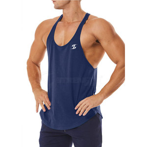 เสื้อกล้ามออกกำลังกายแห้งเร็ว ระบายอากาศดี ขายส่งราคาถูก เสื้อกล้ามออกกำลังกายแขนกุด เสื้อกล้ามผู้ชายสำหรับออกกำลังกาย - Product Image 2