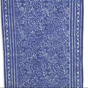 Tapete de Yoga Rectangular de Alta Calidad, Lavable, Unisex, de 68"x24", 100% Algodón, Hecho a Mano con Diseño Real, para Hacer Ejercicio en Casa - Product Image 1