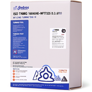 Plaquettes de tournage indexables ISO TNMG 160404E-NFT7325 D.3.81mm MT-CVD revêtues, lot de 10 pour outils de tournage - Product Image 2