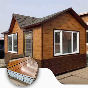 Panneau sandwich en acier pour mur extérieur moderne avec fonction résistante à l'eau, taille 16x383mm - Product Image 1