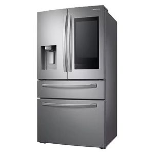 Nuevo de Fábrica, Alta Calidad, 28 Cu. Refrigerador de 4 Puertas Francesas con Pantalla Táctil Family Hub de 21.5 Pulgadas, Acero Inoxidable - 3 Años de Garantía - Product Image 3
