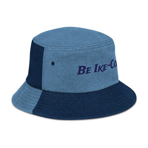 Sombrero de Mezclilla Tipo Bucket para Mujer, Marca Ike-Conic, Estilo Ícono Normcore/Minimalista, Suave para Todas las Temporadas, Origen Responsable - Product Image 3