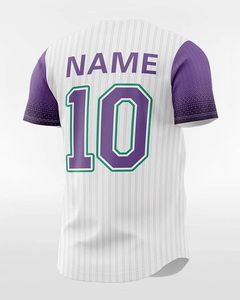 Conjunto de Jersey de béisbol sublimado personalizado-Tejido de poliéster transpirable - Product Image 2