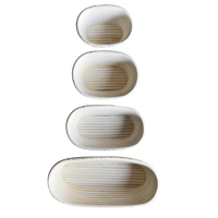 Panier de rangement en rotin blanc écologique de taille personnalisable, logo en bambou, sans danger pour les aliments, fait main, Cenvinex Vietnam, organisateur pour la maison