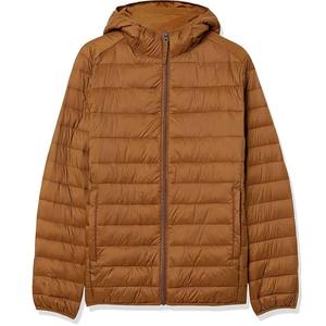 Veste d'hiver matelassée pour homme de haute qualité, personnalisée, avec col montant, tissu en toile, impression de logo sur le devant - Best-seller - Product Image 3
