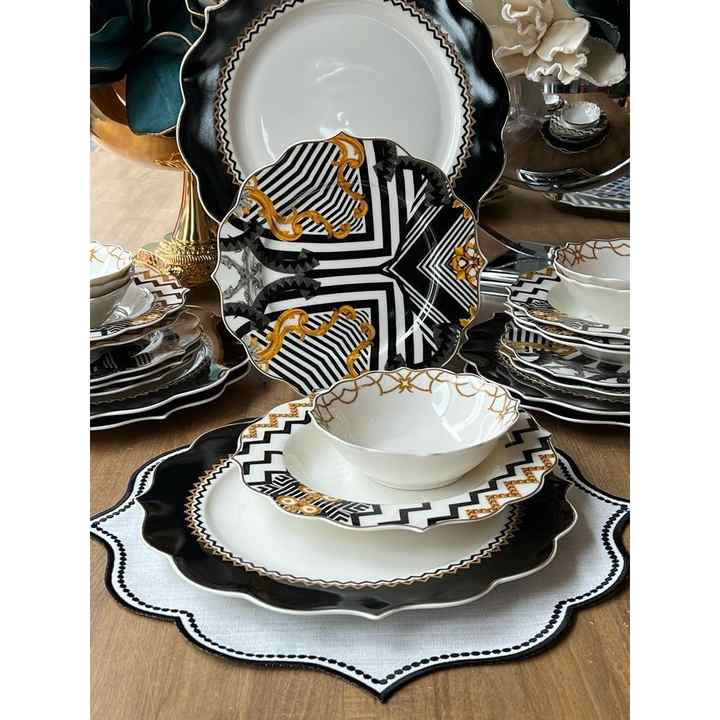 Dinner Set Rönesans 24 Pieces for 6 Persons