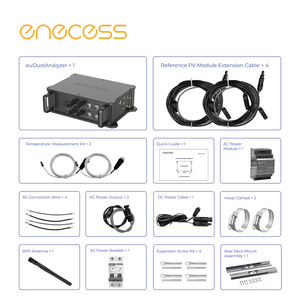 Sensor de Análisis de Polvo | Monitoreo de Contaminación | IEC61724-1 | Integración de Sistemas | WiFi/LAN | Limpieza Automática del Panel de Referencia - Product Image 6
