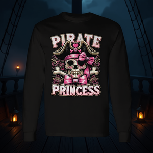 Maglietta Promozionale Costume di Halloween da Principessa Pirata con Fiocco e Maniche Lunghe - Product Image 3