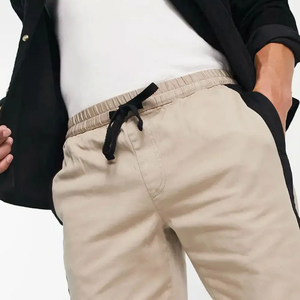 OEM impreso 100% algodón de secado rápido de los hombres Jogger pantalones de ajuste suelto gimnasio ropa para correr para entrenar y trotar - Product Image 5