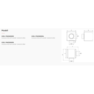 Tecnosystemi Canova - Pleno de Acero Galvanizado Industrial Cuadrado para Sistemas HVAC - Product Image 4