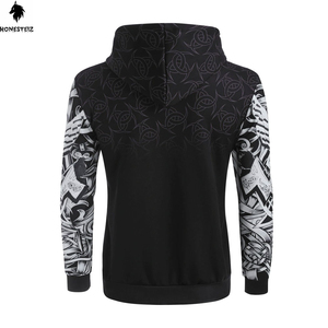 เสื้อฮู้ดดี้ผู้ชายออกแบบเอง ผ้าฝ้าย 100% น้ำหนักเบา คุณภาพสูง เสื้อผ้าลำลองสำหรับฤดูหนาว ลายเรียบ คอฮู้ด - Product Image 3