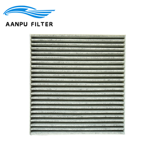 Filtro de aire de cabina HEPA con carbón activado de cáscara de coco apto para BYD Song 12447996/1103040700/05-00/05-00/2013 - Product Image 1